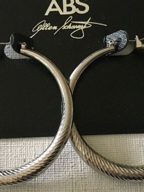 ABS by Allen Schwartz Hoop Earrings